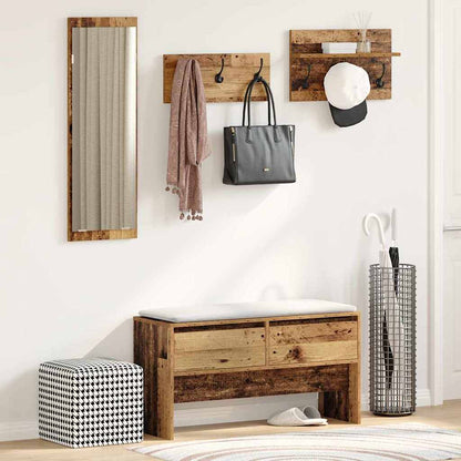 Hallmöbelset Gammalt trä 90 x 31 x 46.5 cm Konstruerat trä