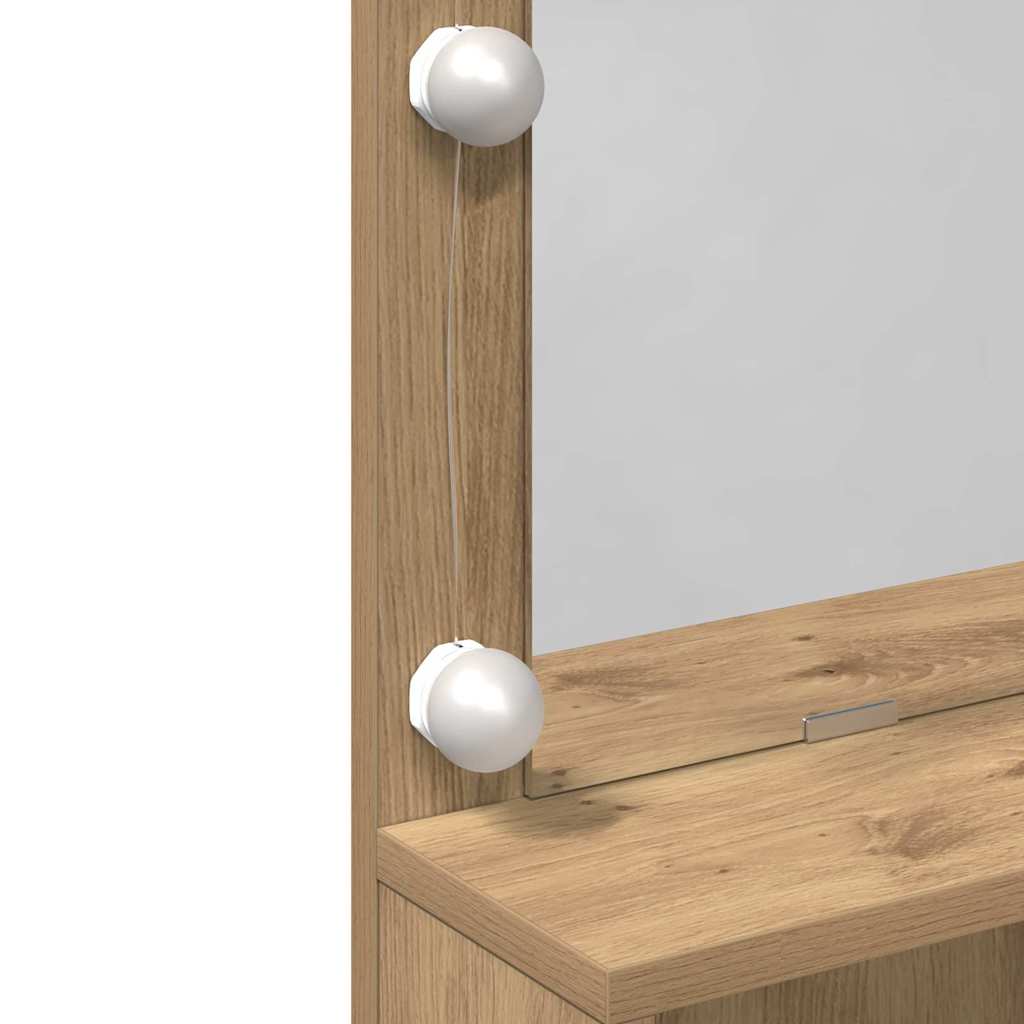 Smyckebord Artisan Ek 80 x 41 x 134,5 cm Konstruerat trä