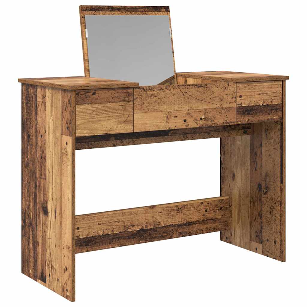 Sminkbord Gammalt Trä 100 x 45 x 76 cm