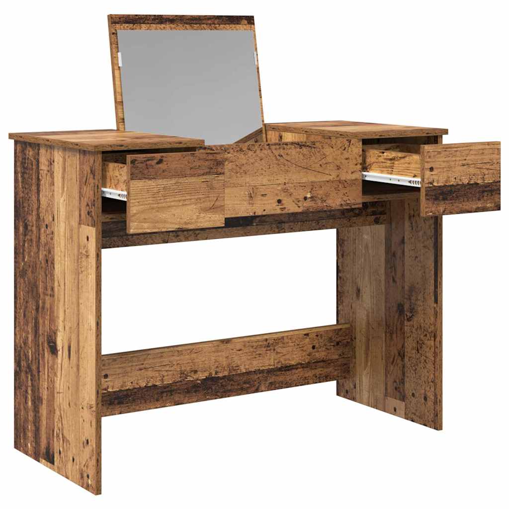 Sminkbord Gammalt Trä 100 x 45 x 76 cm