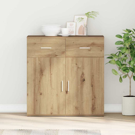 Skänk Artisan Ek med låda 78 x 38 x 80 cm