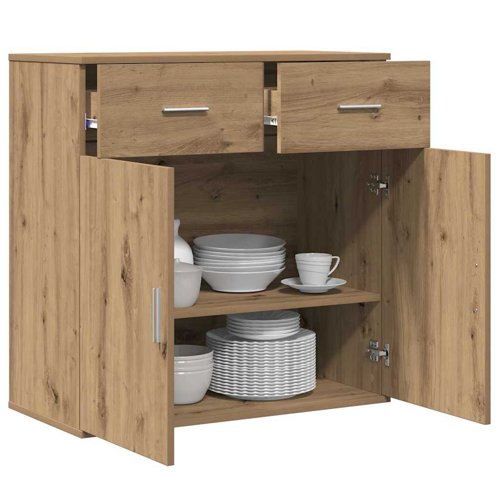 Skänk Artisan Ek med låda 78 x 38 x 80 cm
