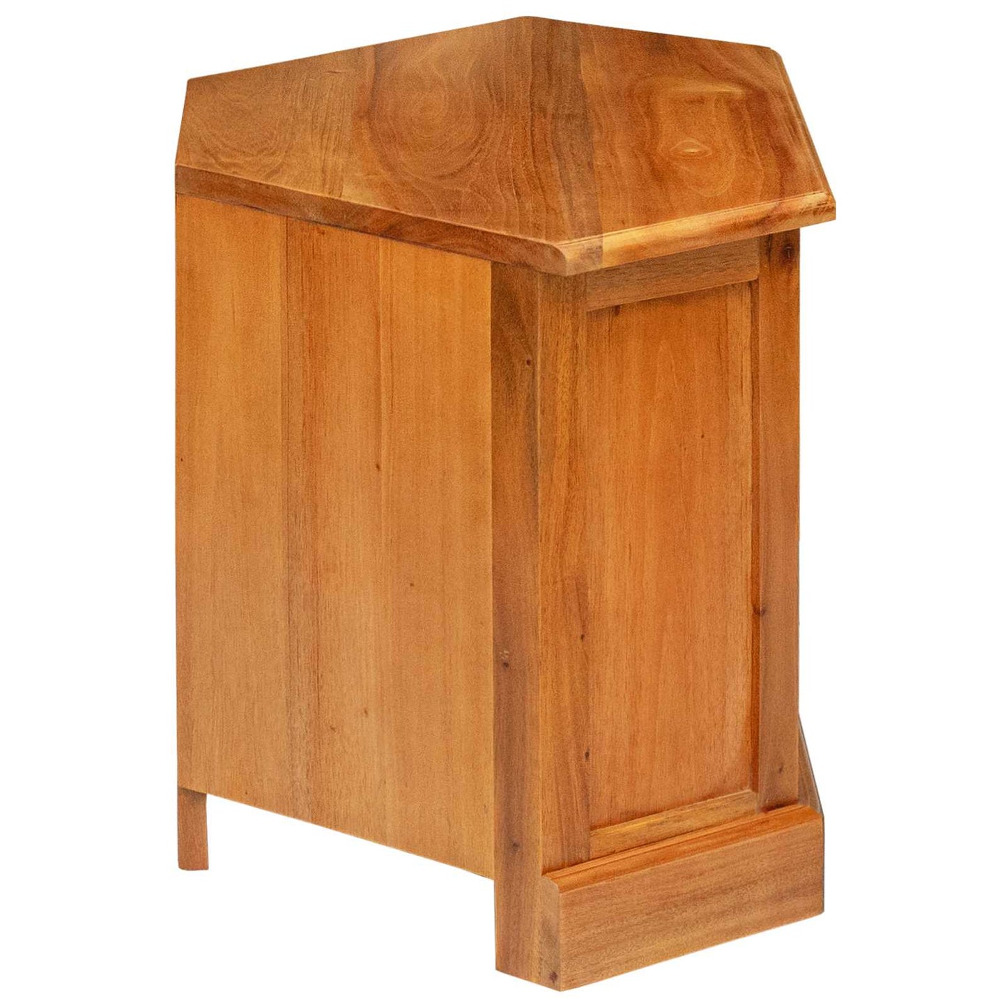 TV-Möbel Trä HörnTVSkåp Naturfärg 79 x 40 x 46 cm Massivt mahognyträ