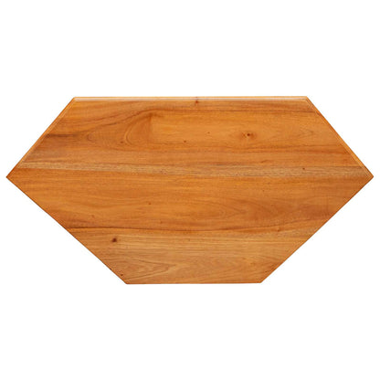 TV-Möbel Trä HörnTVSkåp Naturfärg 79 x 40 x 46 cm Massivt mahognyträ