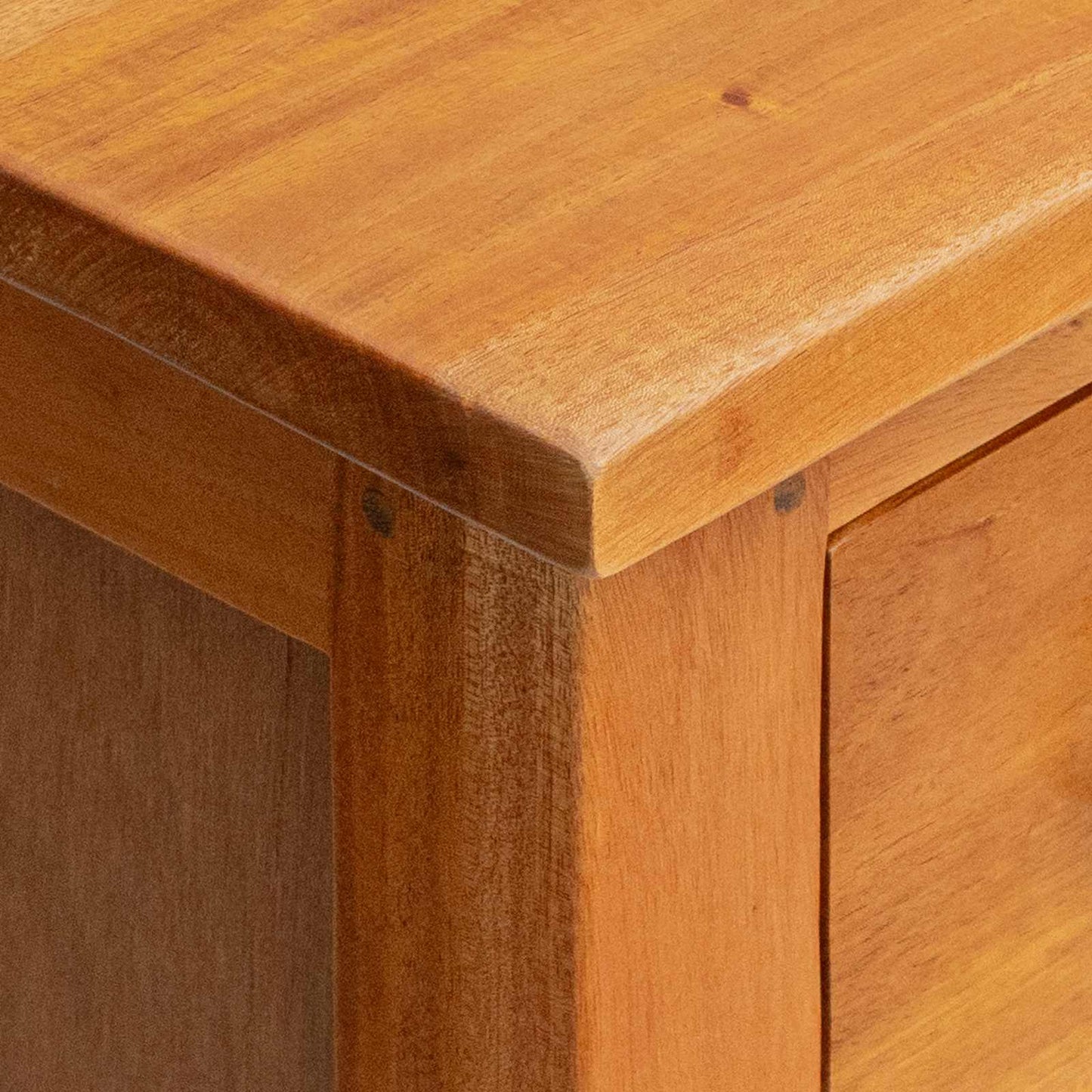 Byrå Trä Naturfärg 45 x 35 x 100,5 cm Massivt mahognyträ