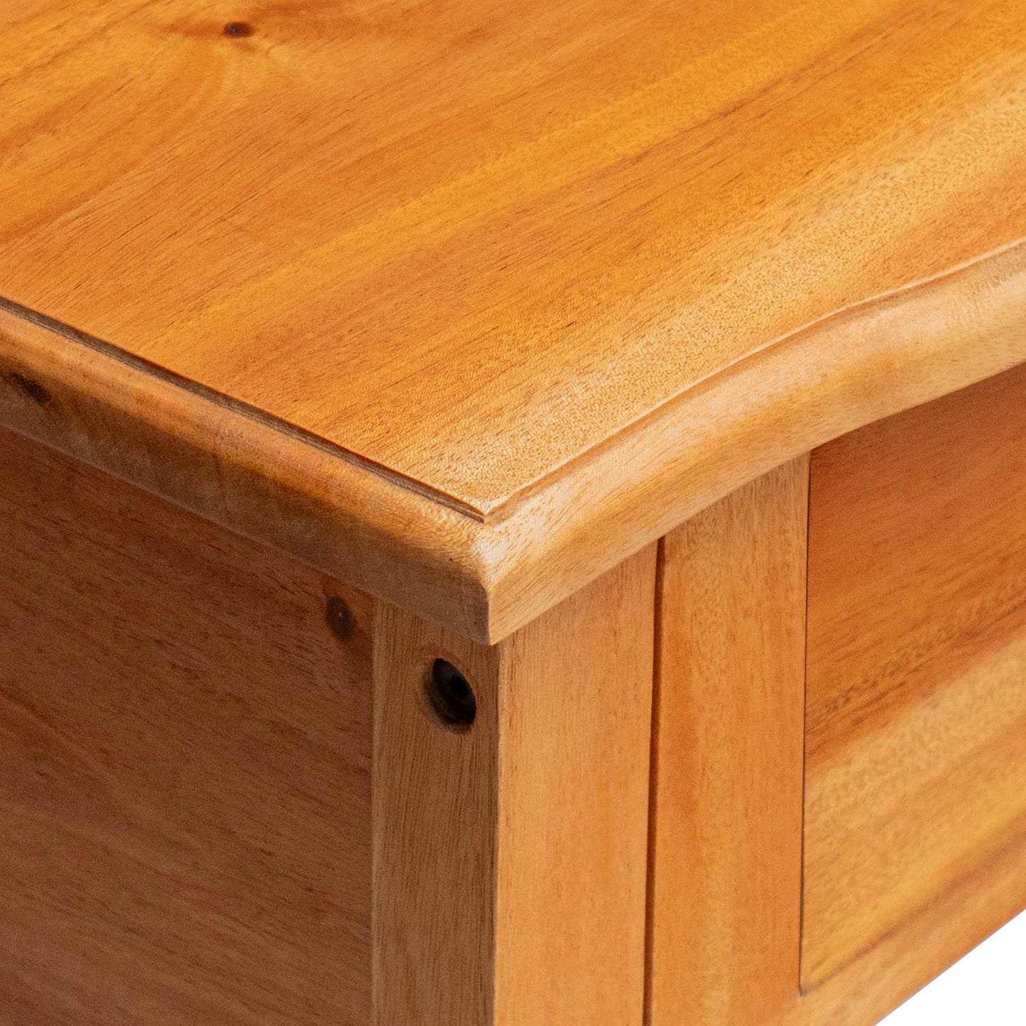 Avlastningsbord Konsollbord Trä Naturfärg 50,5 x 30 x 75,5 cm Massivt mahognyträ