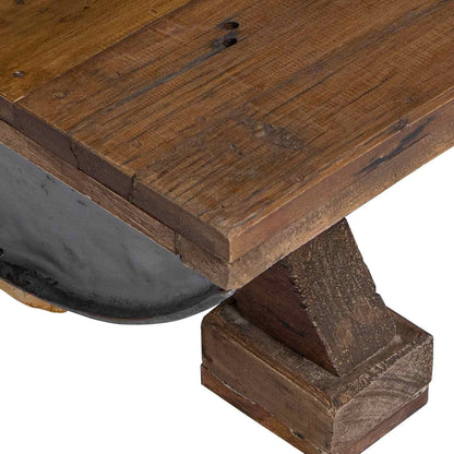 Soffbord Trä Naturfärg 90 x 50 x 35 cm trä