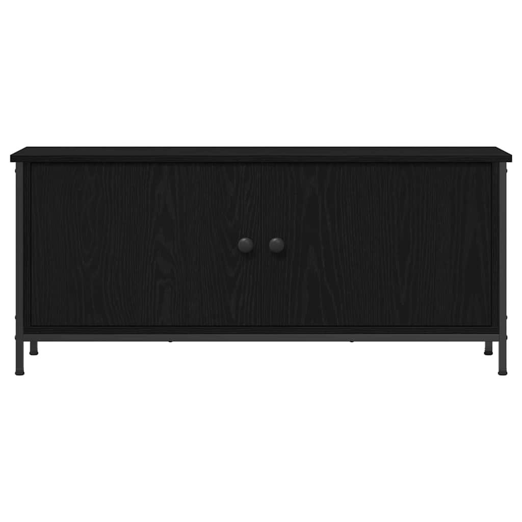 TV-Möbel Svart Ek TV-skåp 100 x 35 x 45 cm