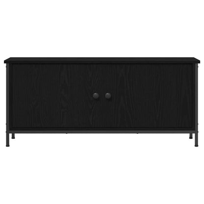 TV-Möbel Svart Ek TV-skåp 100 x 35 x 45 cm