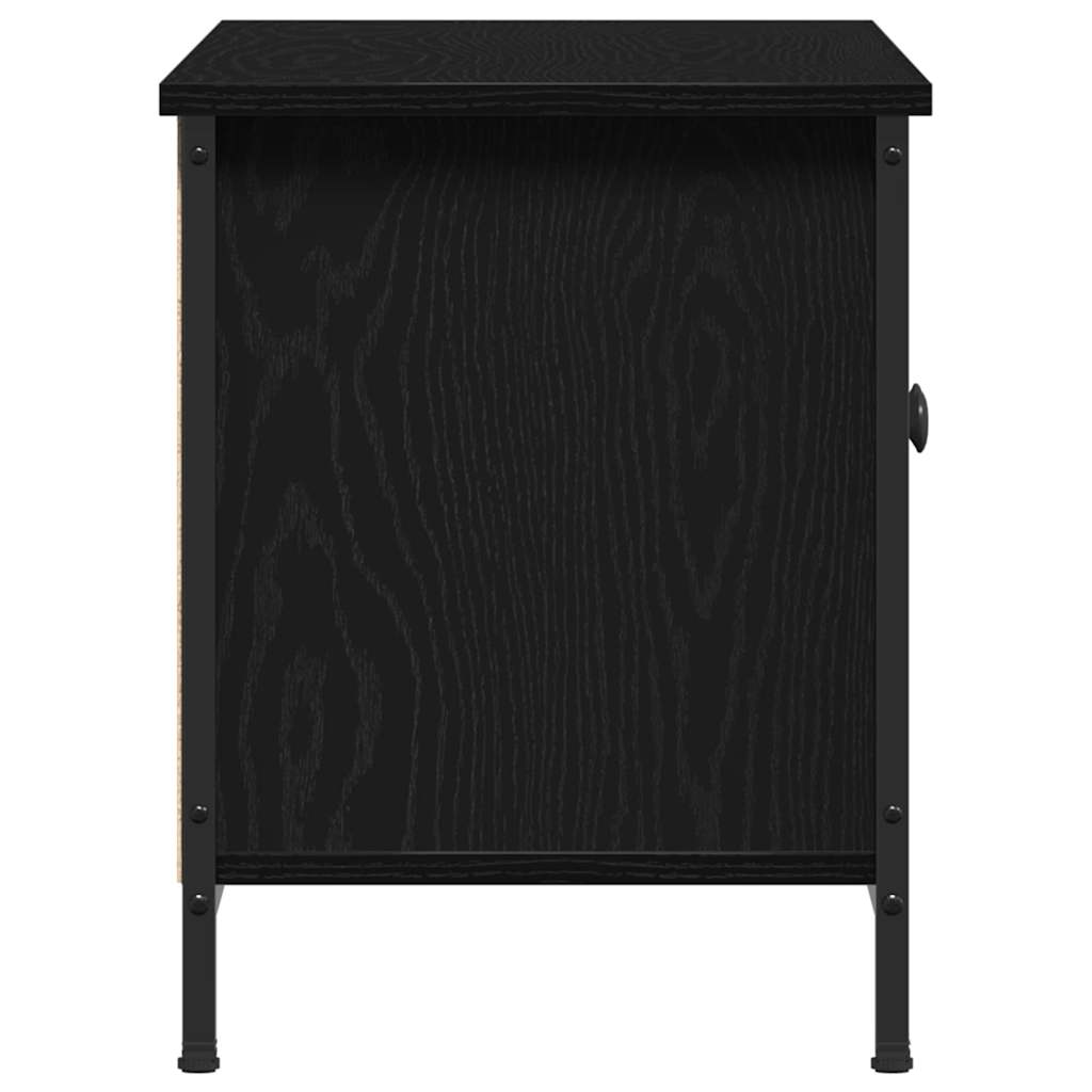 TV-Möbel Svart Ek TV-skåp 100 x 35 x 45 cm
