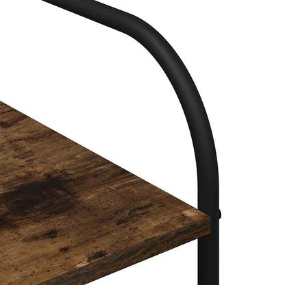 Hallmöbler Klädhängare med hylla Brun 120 x 44 x 160 cm