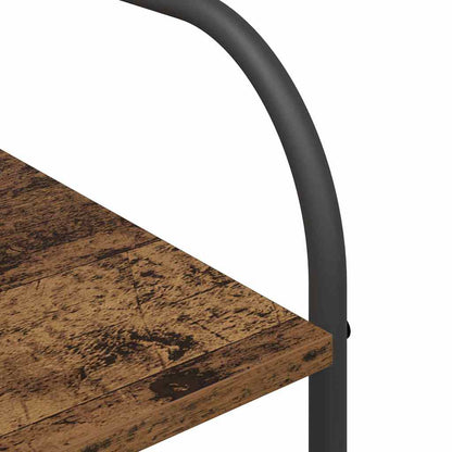 Hallmöbler Klädhängare med hylla Brun 120 x 44 x 160 cm