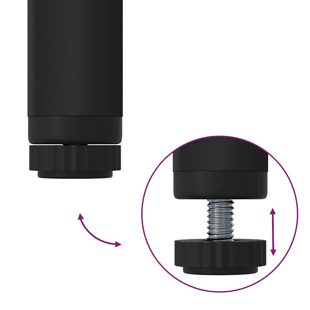 Hallmöbler Klädhängare med lagring Svart 100 x 44 x 160 cm