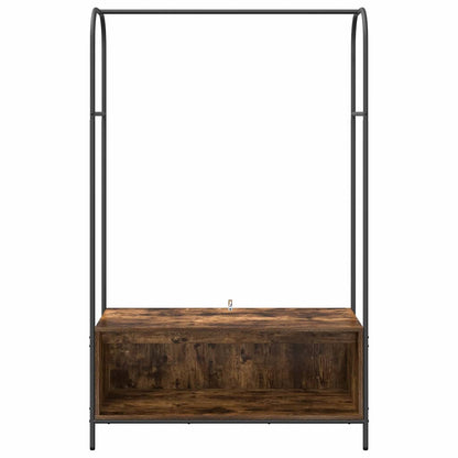 Hallmöbler Klädhängare med lagring Brun 100 x 44 x 160 cm