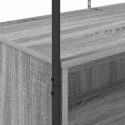 Hallmöbler Klädhängare med lagring Grå 100 x 44 x 160 cm