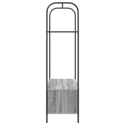 Hallmöbler Klädhängare med lagring Grå 100 x 44 x 160 cm