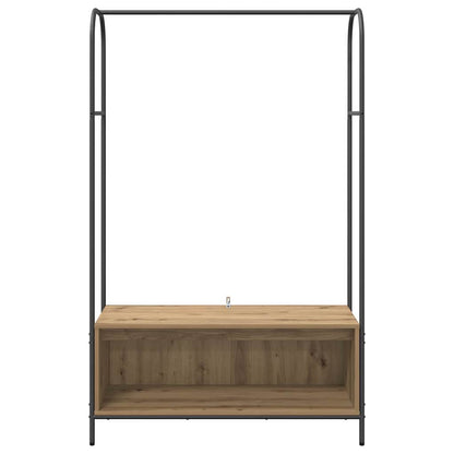 Hallmöbler Klädhängare med lagring Brun 100 x 44 x 160 cm