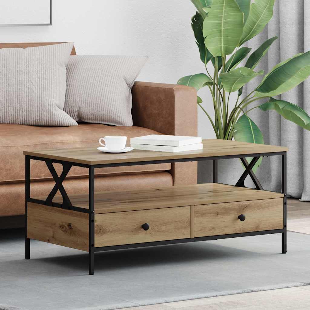 Soffbord Artisan Ek 100 x 51 x 45 cm