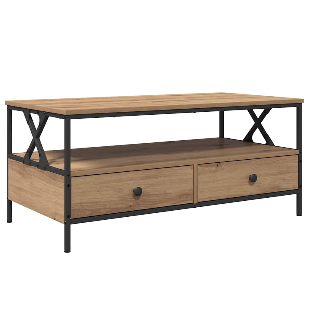 Soffbord Artisan Ek 100 x 51 x 45 cm