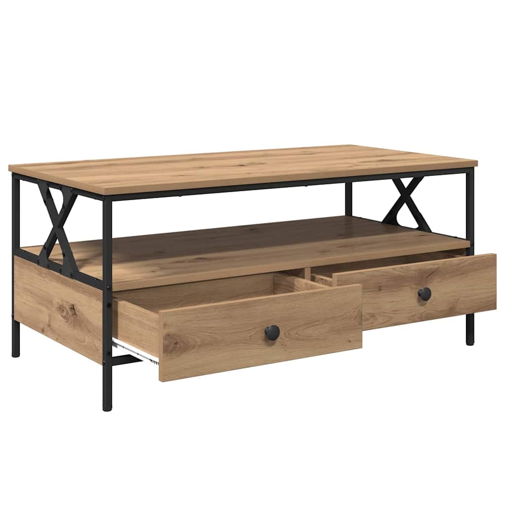 Soffbord Artisan Ek 100 x 51 x 45 cm