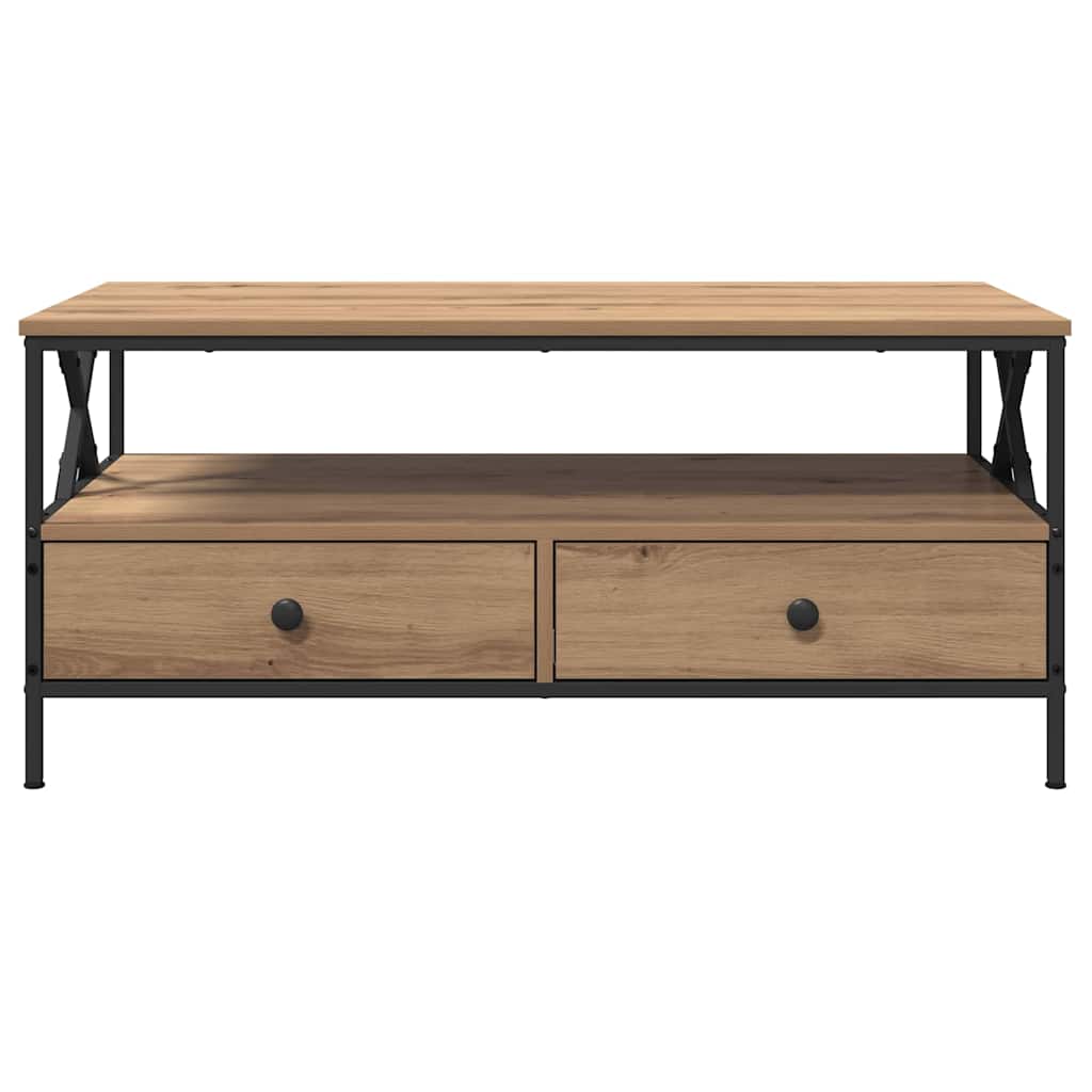 Soffbord Artisan Ek 100 x 51 x 45 cm