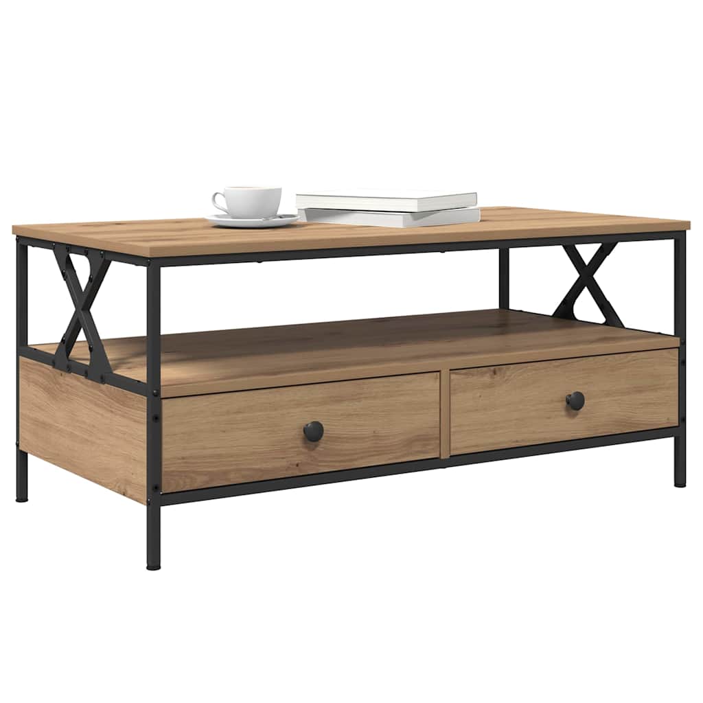 Soffbord Artisan Ek 100 x 51 x 45 cm