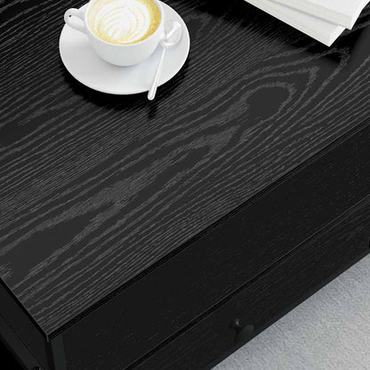 Soffbord Svart Ek 100 x 51 x 45 cm