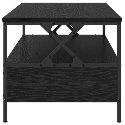 Soffbord Svart Ek 100 x 51 x 45 cm