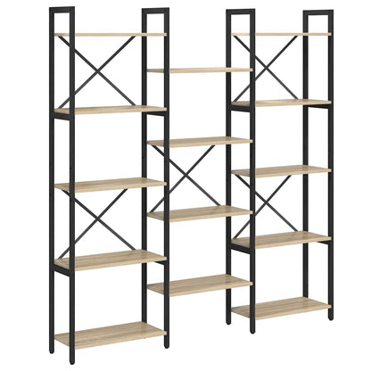 Hyllsystem Sonoma-ek 156 x 25 x 167 cm Konstruerat trä
