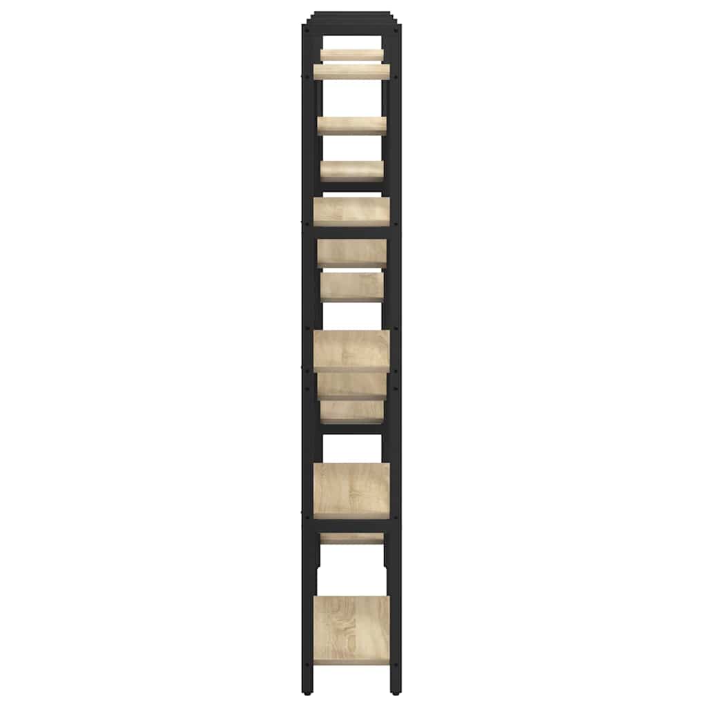 Hyllsystem Sonoma-ek 156 x 25 x 167 cm Konstruerat trä
