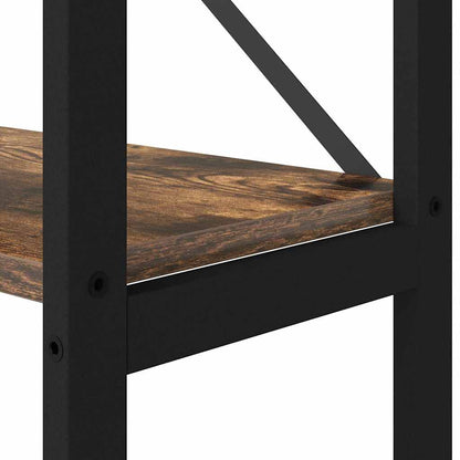 Hyllsystem Sonoma-ek 156 x 25 x 167 cm Konstruerat trä