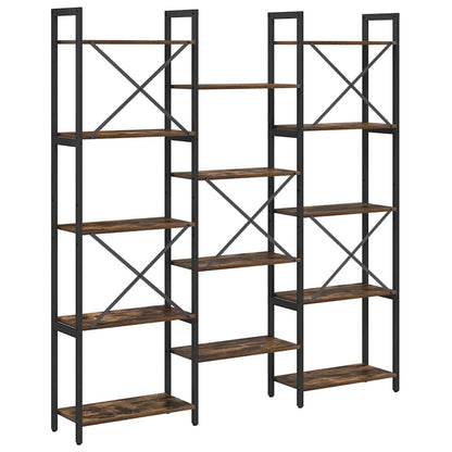 Hyllsystem Sonoma-ek 156 x 25 x 167 cm Konstruerat trä