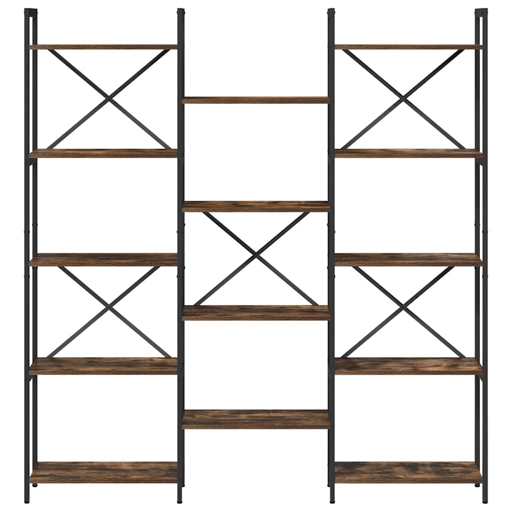 Hyllsystem Sonoma-ek 156 x 25 x 167 cm Konstruerat trä