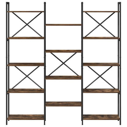 Hyllsystem Sonoma-ek 156 x 25 x 167 cm Konstruerat trä