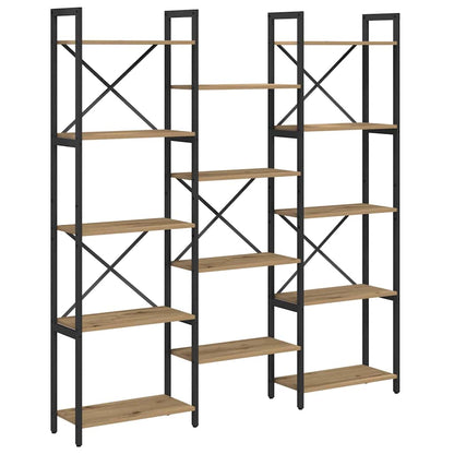 Hyllsystem Artisan Ek 156 x 25 x 167 cm Konstruerat trä