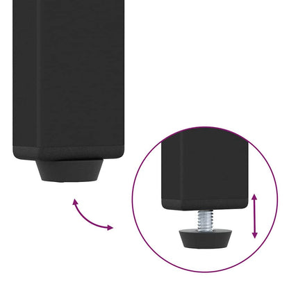 Bokhylla Svart Ek 40 x 30 x 188 cm