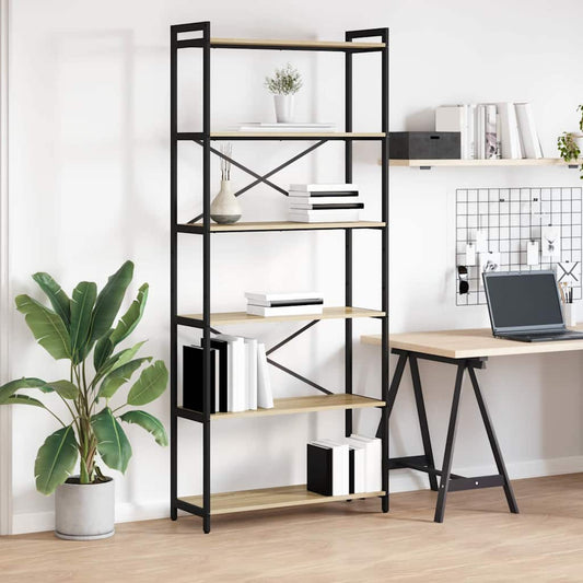 Bokhylla Sonoma Ek 80 x 30 x 188 cm