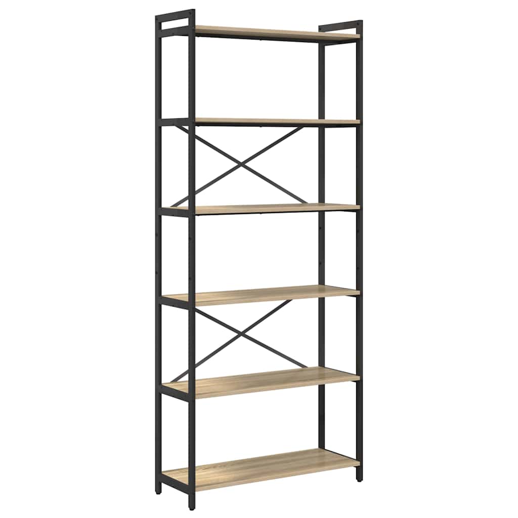 Bokhylla Sonoma Ek 80 x 30 x 188 cm