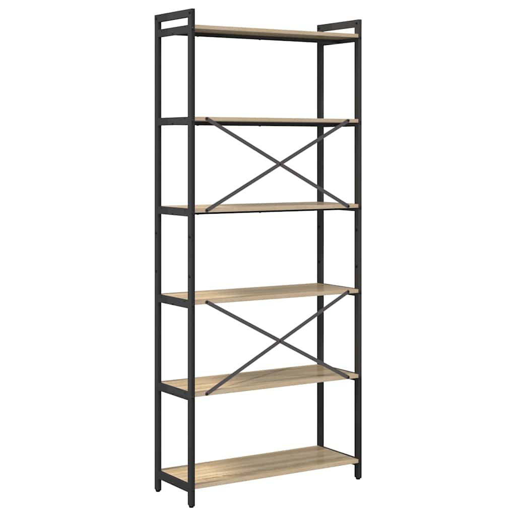 Bokhylla Sonoma Ek 80 x 30 x 188 cm