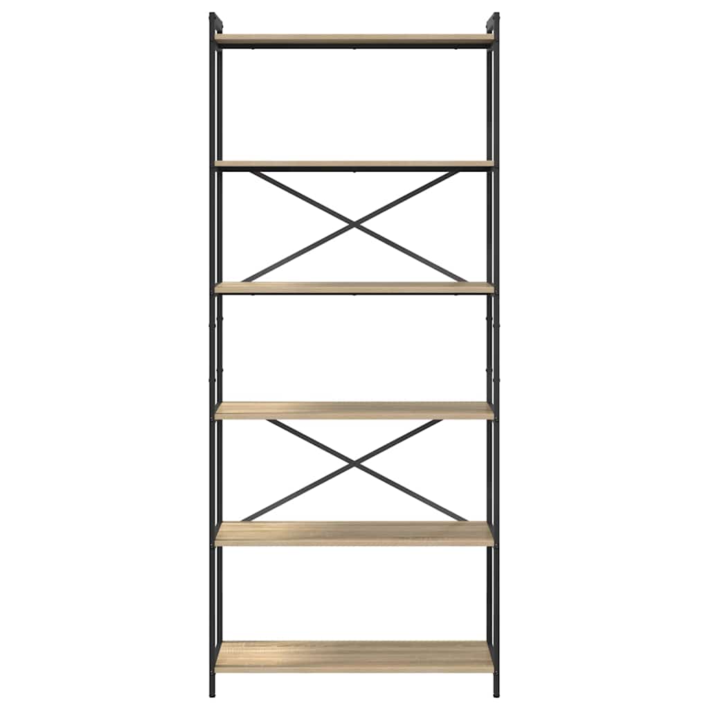 Bokhylla Sonoma Ek 80 x 30 x 188 cm