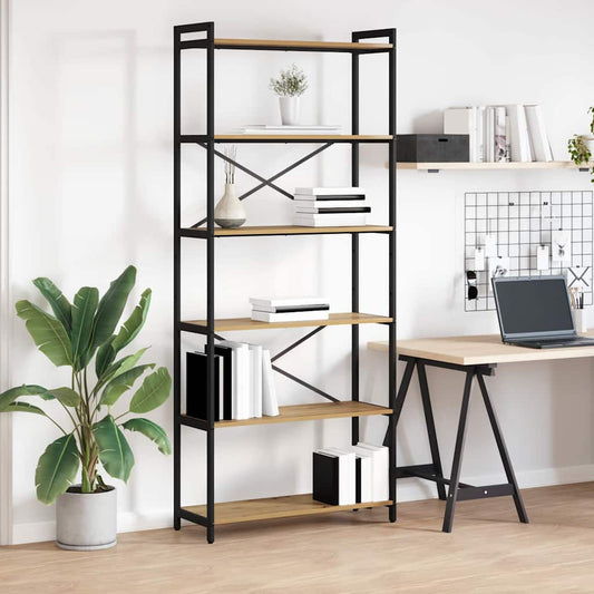 Bokhylla Artisan Ek 80 x 30 x 188 cm