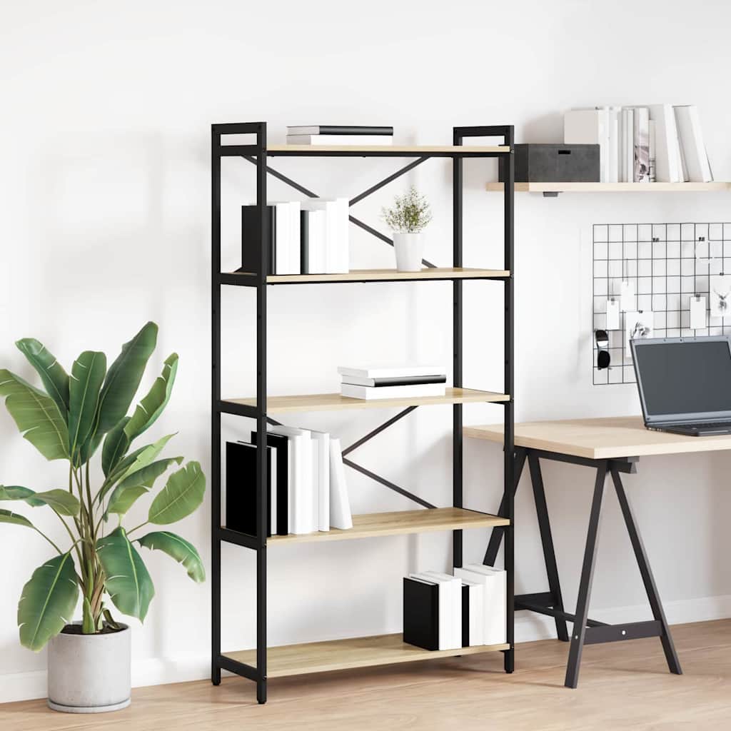 Bokhylla Sonoma Ek 80 x 30 x 153 cm