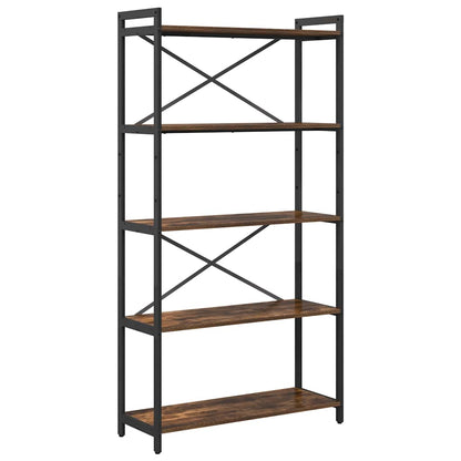 Bokhylla Rökfärgad Ek 80 x 30 x 153 cm