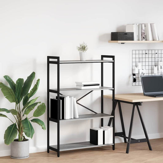 Bokhylla Grå sonoma 80 x 30 x 118 cm Konstruerat trä