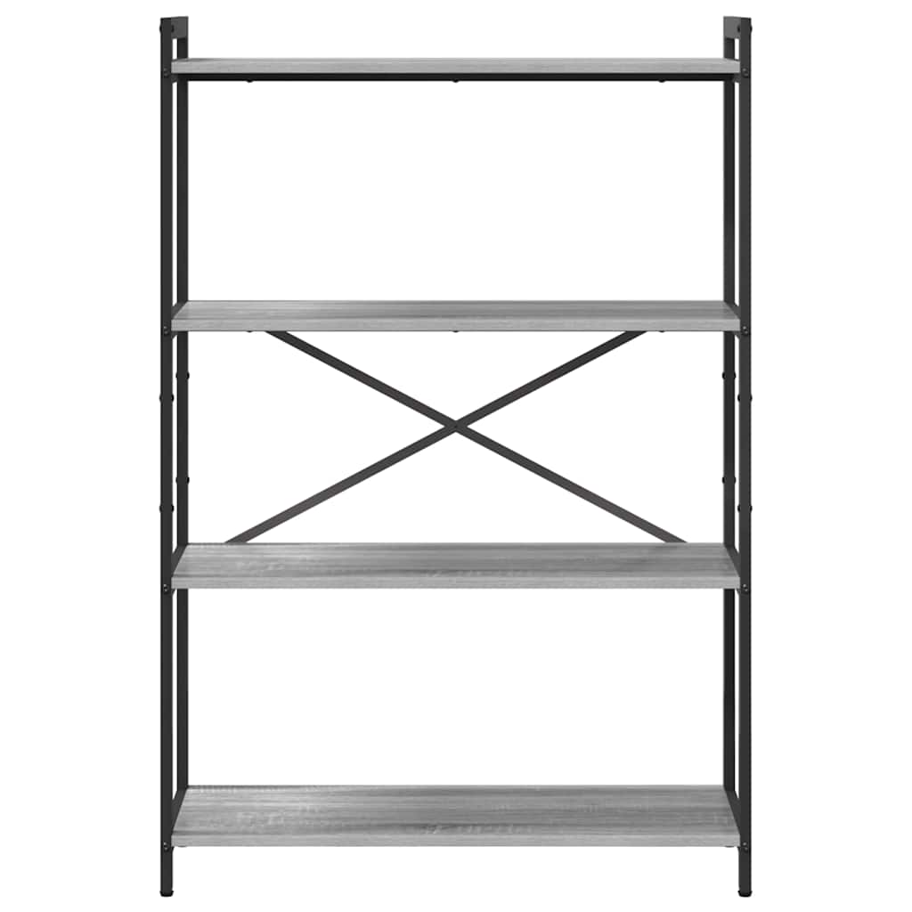 Bokhylla Grå sonoma 80 x 30 x 118 cm Konstruerat trä