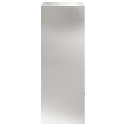 Brevlåda Paketbox med lagring Silver 47,5 x 38 x 59 cm Rostfritt stål