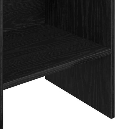 Bokhylla Svart Ek 40 x 35 x 180 cm