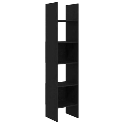 Bokhylla Svart Ek 40 x 35 x 180 cm