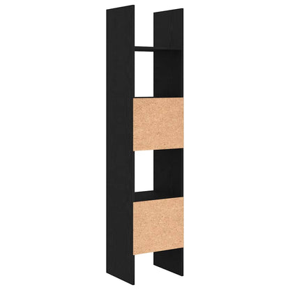 Bokhylla Svart Ek 40 x 35 x 180 cm