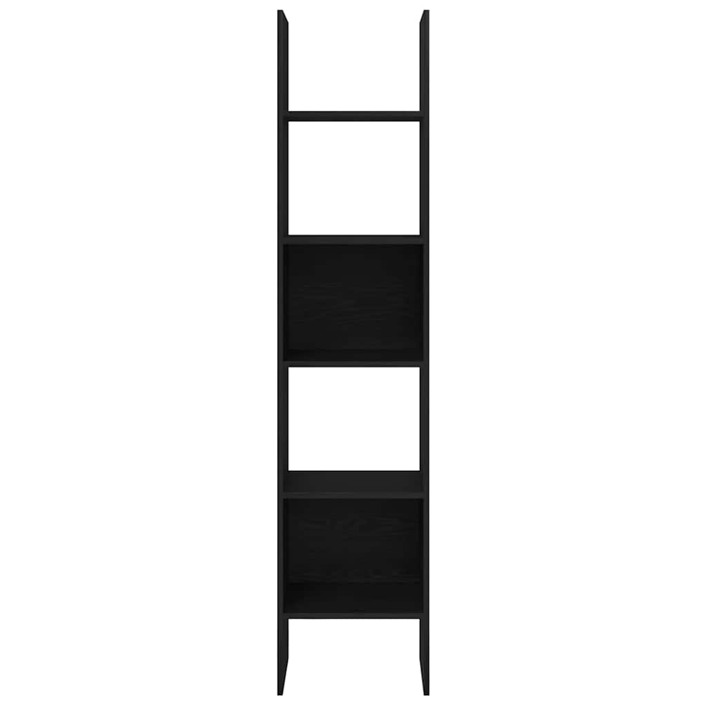 Bokhylla Svart Ek 40 x 35 x 180 cm